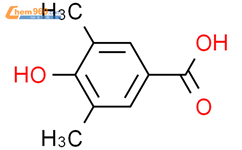 4-羟基-3,5-二甲基苯甲酸结构式图片|4919-37-3结构式图片