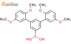 Boronic acid, (2,2'',5,5''-tetramethoxy[1,1':3',1''-terphenyl]-5'-yl)-结构式图片|493030-96-9结构式图片