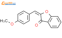 3(2H)-Benzofuranone, 2-[(4-methoxyphenyl)methylene]-结构式图片|4940-51-6结构式图片