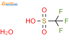 Methanesulfonic acid, trifluoro-, monohydrate结构式图片|49789-04-0结构式图片