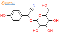 蜀黍腈苷结构式图片|499-20-7结构式图片