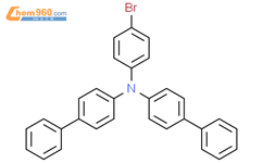 N-(4-溴苯基)-N,N-双(1,1'-联苯-4-基)胺结构式图片|499128-71-1结构式图片