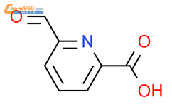 6-甲酰基吡啶-2-羧酸结构式图片|499214-11-8结构式图片
