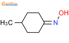 4-甲基环己酮肟结构式图片|4994-13-2结构式图片