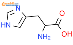 DL-组氨酸结构式图片|4998-57-6结构式图片