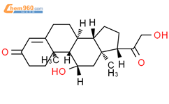 腎上腺酮結構式圖片|50-22-6結構式圖片