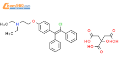 枸橼酸氯米芬结构式图片|50-41-9结构式图片
