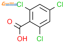 2,4,6-三氯苯甲酸结构式图片|50-43-1结构式图片