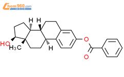 苯甲酸雌二醇结构式图片|50-50-0结构式图片