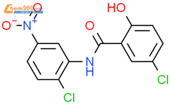 氯硝柳胺结构式图片|50-65-7结构式图片