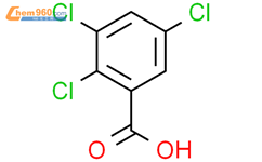 2,3,5-三氯苯甲酸结构式图片|50-73-7结构式图片