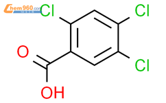 2,4,5-三氯苯甲酸结构式图片|50-82-8结构式图片