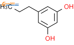5-propylbenzene-1,3-diol结构式图片|500-49-2结构式图片