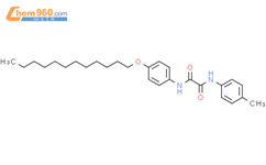 Ethanediamide, N-[4-(dodecyloxy)phenyl]-N'-(4-methylphenyl)-结构式图片|500000-49-7结构式图片