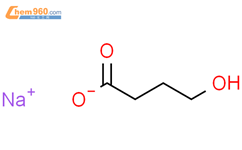 4-羟基丁酸钠结构式图片|502-85-2结构式图片