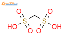 亚甲基二磺酸结构式图片|503-40-2结构式图片