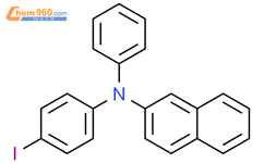 2-Naphthalenamine, N-(4-iodophenyl)-N-phenyl-结构式图片|503299-21-6结构式图片