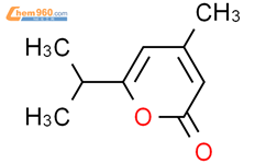 4-甲基-6-(1-甲基乙基)-2H-吡喃-2-酮结构式图片|50405-95-3结构式图片