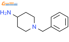 4-氨基-1-苄基哌啶结构式图片|50541-93-0结构式图片
