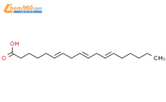 gamma-亚麻酸结构式图片|506-26-3结构式图片