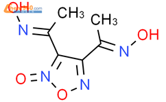 3,4-diacetylfuroxan dioxime结构式图片|50610-79-2结构式图片