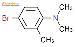 4-溴-2,N,N-三甲基苯胺结构式图片|50638-49-8结构式图片