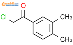 2-氯-1-(3,4-二甲基苯基)-乙酮结构式图片|50690-08-9结构式图片