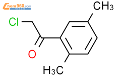 2-氯-1-(2,5-二甲基苯基)乙酮结构式图片|50690-11-4结构式图片