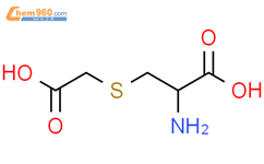 D-半胱氨酸，S-（羧甲基）-结构式图片|50698-76-5结构式图片