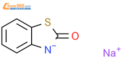 2-苯并噻唑啉酮钠盐结构式图片|50723-87-0结构式图片