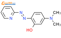 2-(2-吡啶氮杂)-5-二甲基氨基苯酚结构式图片|50783-80-7结构式图片