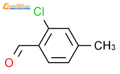 2-氯-4-甲基苯甲醛结构式图片|50817-80-6结构式图片