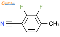 2,3-二氟-4-甲基苯腈结构式图片|508203-48-3结构式图片