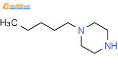 1-(1-戊基)-哌嗪结构式图片|50866-75-6结构式图片