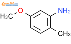 5-甲氧基-2-甲基苯胺结构式图片|50868-72-9结构式图片