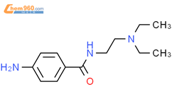 普鲁卡因胺结构式图片|51-06-9结构式图片