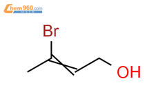 3-溴-2-丁烯-1-醇结构式图片|51053-11-3结构式图片