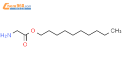 Glycine, decyl ester结构式图片|51110-49-7结构式图片