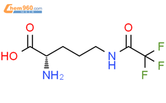 (2S)-2-amino-5-(trifluoroacetamido)pentanoic acid结构式图片|5123-49-9结构式图片