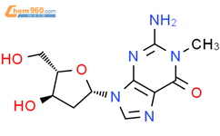 N1-Methyl-2’-deoxyguanosine结构式图片|5132-79-6结构式图片