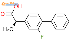 (R)-氟比洛芬结构式图片|51543-40-9结构式图片