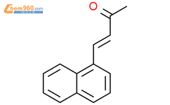 (E)-4-(1-萘)-3-丁烯-2-酮结构式图片|51557-09-6结构式图片