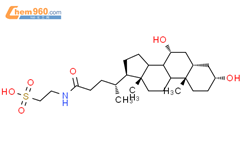 牛磺鹅去氧胆酸结构式图片|516-35-8结构式图片