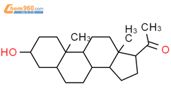 异孕烯醇酮结构式图片|516-55-2结构式图片