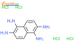 1,2,5,6-萘四胺 四盐酸盐结构式图片|51772-73-7结构式图片