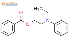2-(乙基苯胺)乙基苯甲酸结构式图片|51920-03-7结构式图片