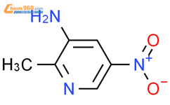 2-甲基-5-硝基吡啶-3-胺结构式图片|51984-61-3结构式图片