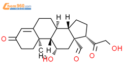 醛固酮结构式图片|52-39-1结构式图片