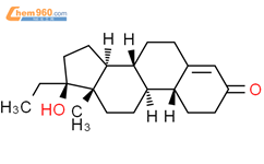 乙诺酮结构式图片|52-78-8结构式图片