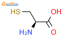 L-半胱氨酸结构式图片|52-90-4结构式图片
